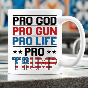 Pro Trump 2024 Mug | Donald Trump Homage Mug | Donald Trump Fan Mug T958 - GOP