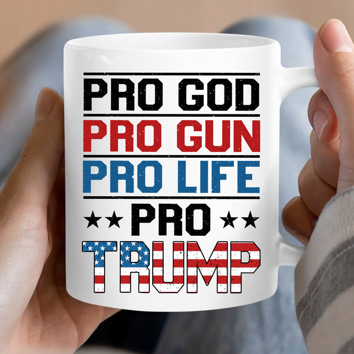 Pro Trump 2024 Mug | Donald Trump Homage Mug | Donald Trump Fan Mug T958 - GOP