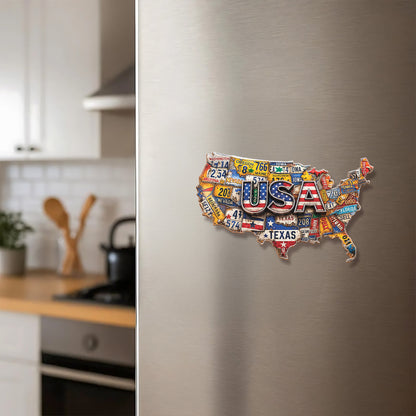 USA 250 Years Semiquincentennial Fridge Magnet | Patriotic 1776–2026 Refrigerator Magnet 684493