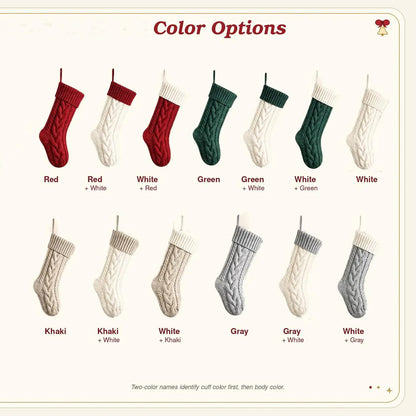 Personalized Christmas Stockings with Name, Holiday Decor, Cozy Winter Gift 686740 WFD