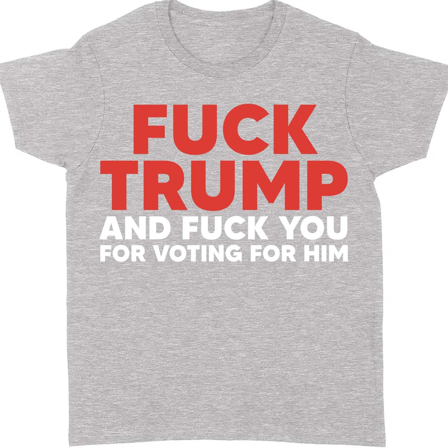 Funny Fuck Trump T-Shirt - 8647 Anti Trump Political Shirt, Anti-Republican Tee for Kamala Supporters Dark Shirt 682213