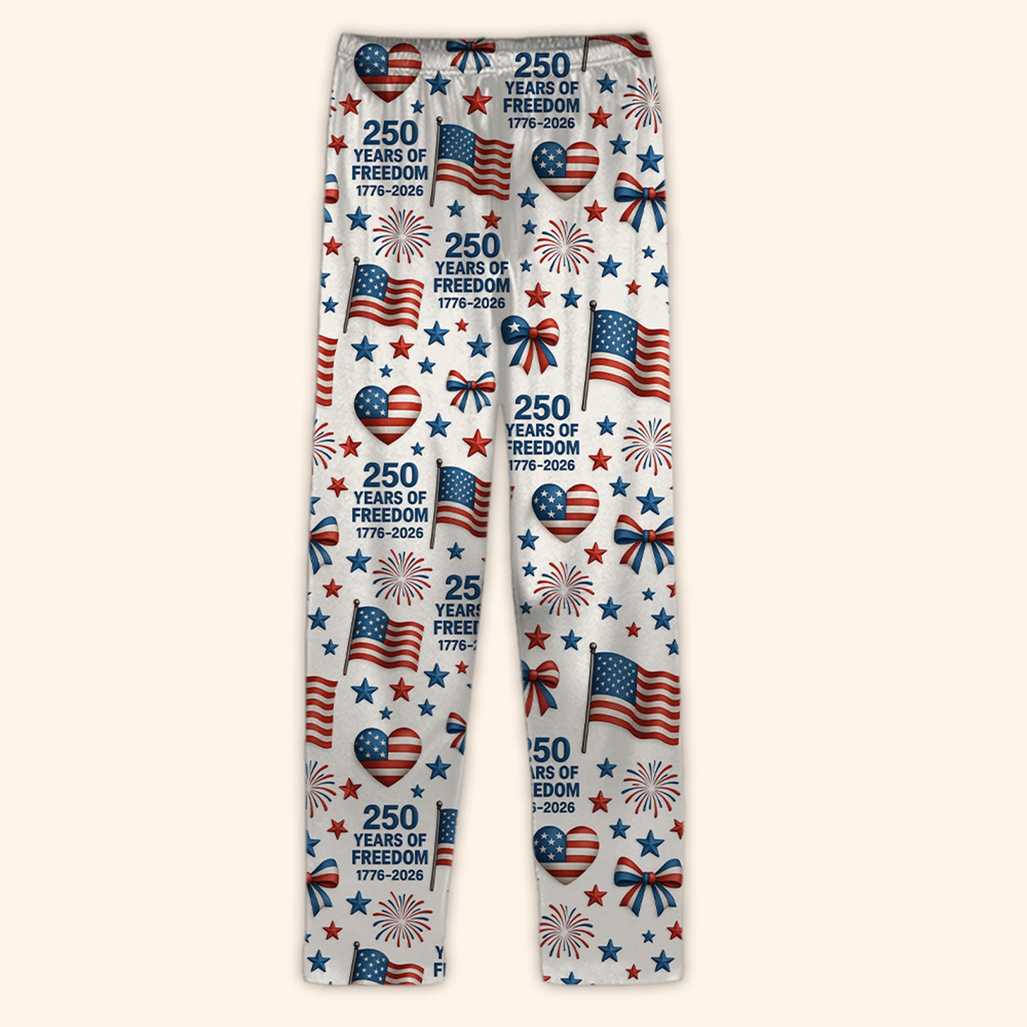 250 Years of Freedom Sweatpants | Patriotic 1776–2026 Pajamas | Happy 250th Birthday Sweatpants for Christmas 683443
