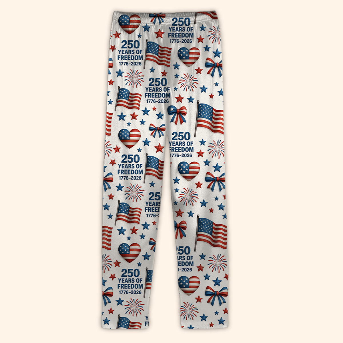 250 Years of Freedom Sweatpants | Patriotic 1776–2026 Pajamas | Happy 250th Birthday Sweatpants for Christmas 683443