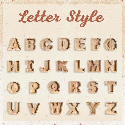 Personalized Large Wooden Kids Letter Piggy Bank | Custom Name Coin Bank | Wood Alphabet Letter Bank Money Box Birthday 683778