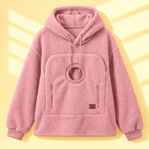 Pet Carrier Hoodie, Kangaroo Pocket Sweatshirt for Cat & Dog Lovers 686797 WFD