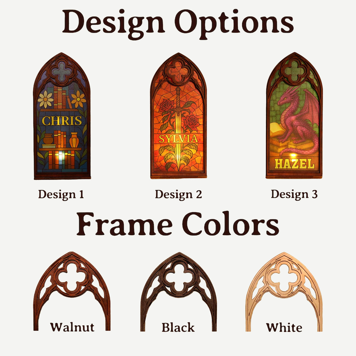 Custom Gothic Book Nook with Light, Fantasy Windows Book Nook, Candle Holder, Book Lover Gift 683827