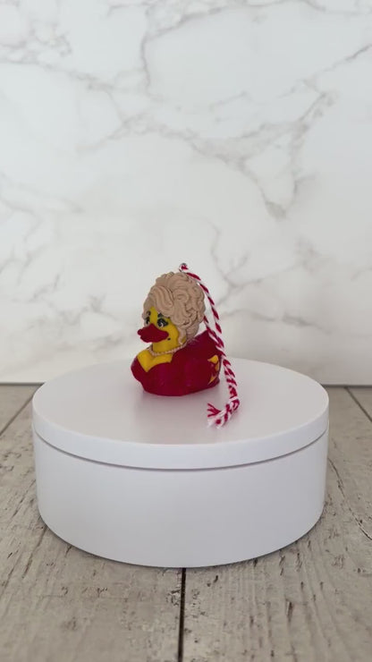 Dolly Duck Christmas Ornament, Country Music 3D Printed PLA Ornament, Dolly Fan Christmas Gift 686127 WFD