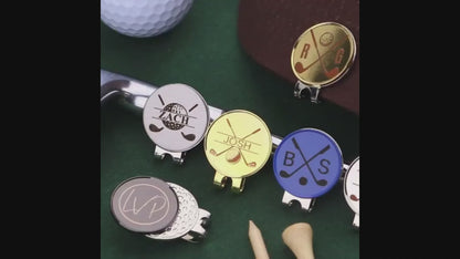 Custom Ball Marker | Personalized Golf Ball Marker with Magnetic Hat Clip| Engraved Golfer Gift 684951