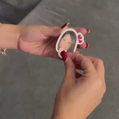 Graduation Face Temporary Tattoo | Personalized Temporary Tattoos | Custom Photo Tattoos | Bachelorette Party Favors Tattoos 684955