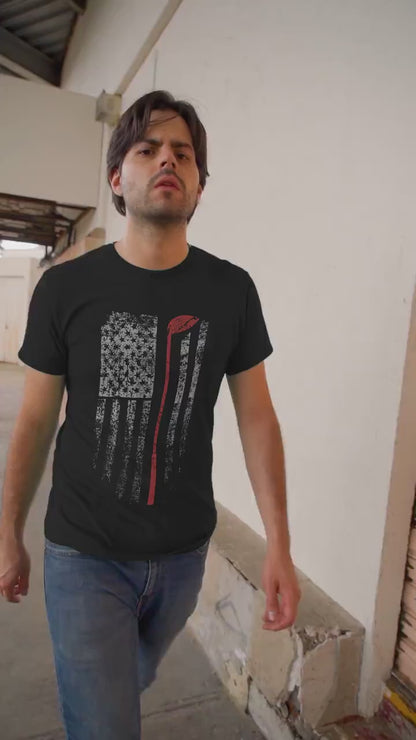 Vintage American Flag Golf Shirt | Funny Golf Club Dark Shirt | Gift for Golfers 683755 - WFD