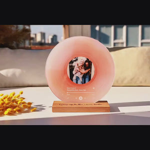 Custom Vinyl Record With Photo | Personalized Song Plaque | Gift For Dad | Anniversary Gift For Him 683931