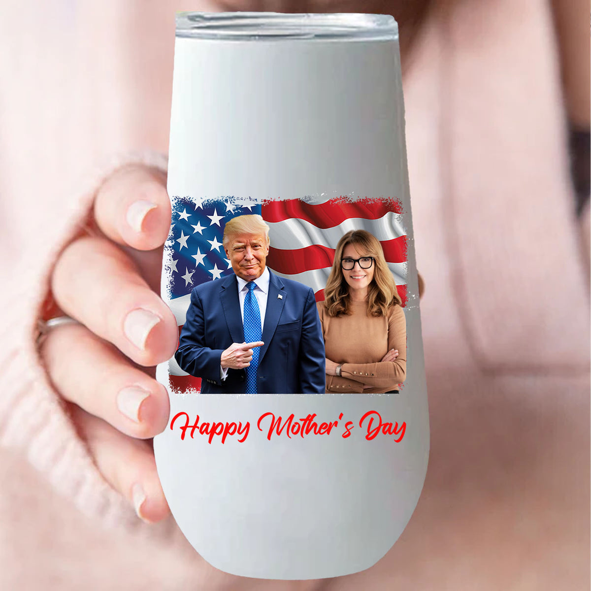 You're The Best Mom Custom Name and Photo Curved 6oz Tumbler, Personalized Champagne Tumbler, Gift For Mom, Gift For Wife 682092 - GOP