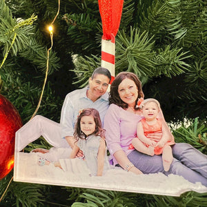 Photo Ornament Cutout, Photo Acrylic Ornament Christmas C821