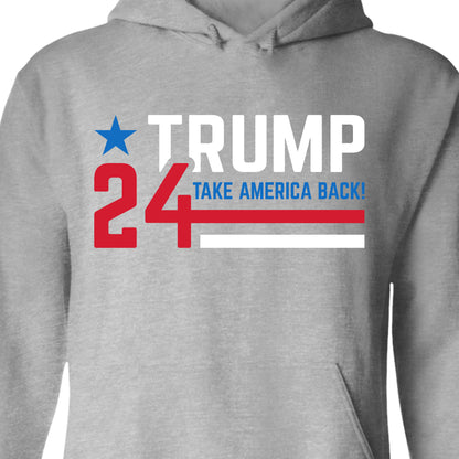 Take America Back 2024 Shirt | Donald Trump Homage Shirt | Donald Trump Fan Tees T957 - GOP