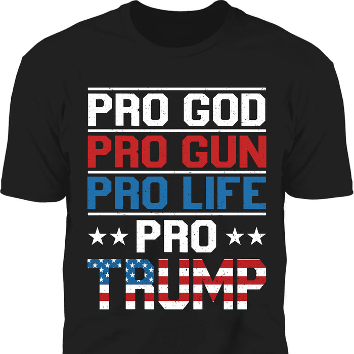 Pro Trump 2024 Shirt | Donald Trump Homage Shirt | Donald Trump Fan Tees T958 - GOP