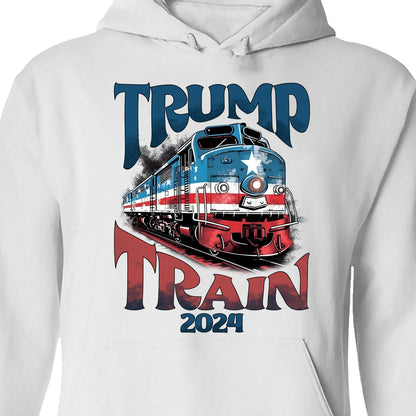 Trump Train 2024 Shirt | Donald Trump Homage Shirt | Donald Trump Fan Tees T946 - GOP