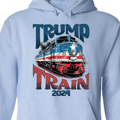 Trump Train 2024 Shirt | Donald Trump Homage Shirt | Donald Trump Fan Tees T946 - GOP