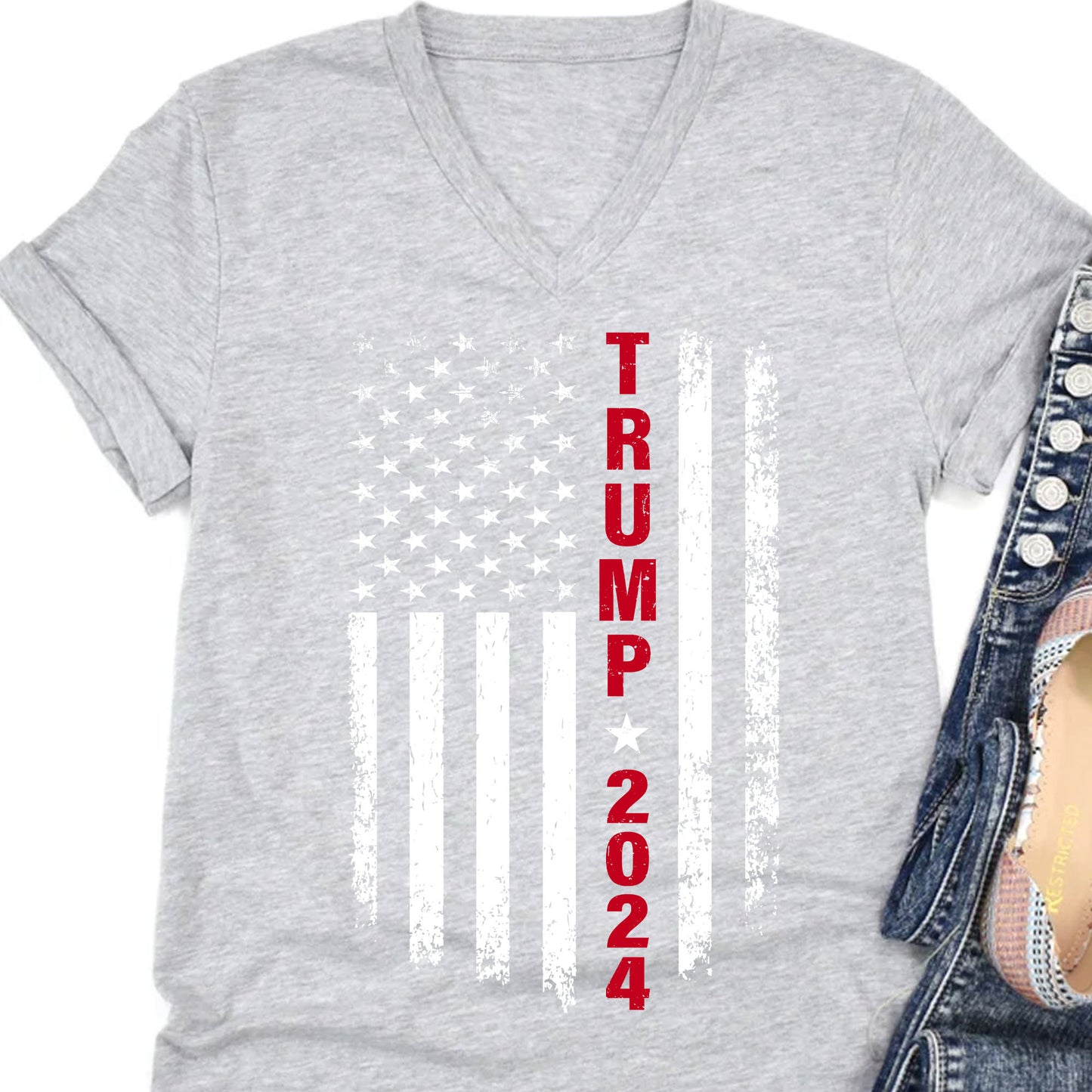 Trump 2024 Shirt | Donald Trump Homage Shirt | Donald Trump Fan Tees T965 - GOP