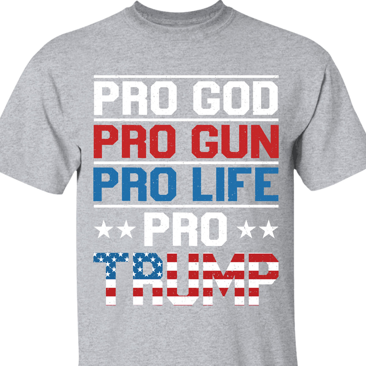 Pro Trump 2024 Shirt | Donald Trump Homage Shirt | Donald Trump Fan Tees T958 - GOP