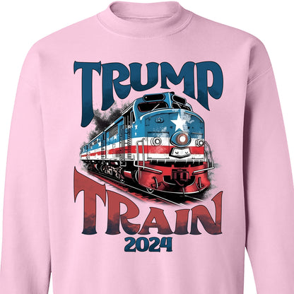 Trump Train 2024 Shirt | Donald Trump Homage Shirt | Donald Trump Fan Tees T946 - GOP