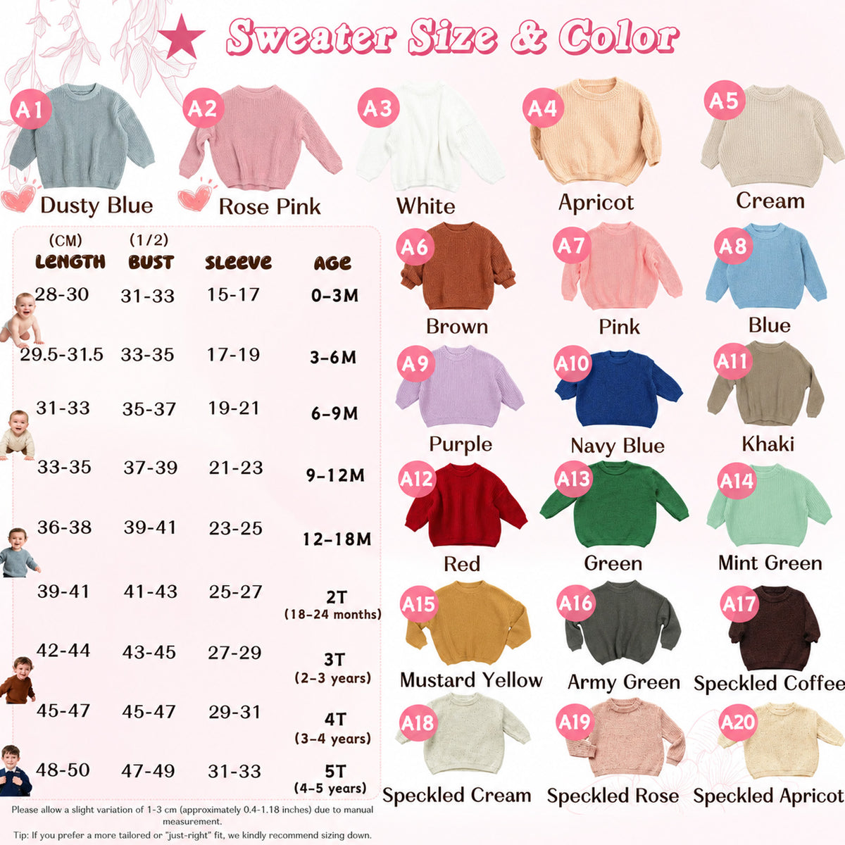 Custom Name Baby Sweater, Personalized Embroidered Toddler Knit Jumper, Baby Shower Gift 686835 WFD