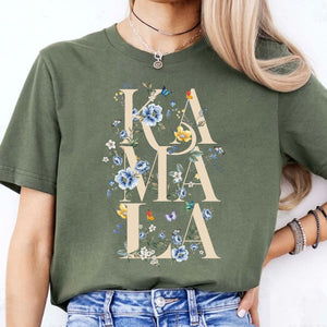 Botanical Kamala Shirt | Artsy Floral Politics Tee | Vote for Kamala | Madam President | Kamala Harris 2024 Shirt K1508 - KH2