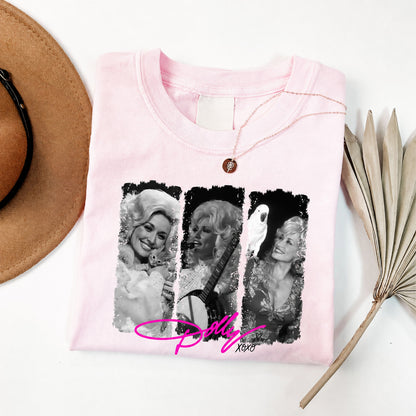 Dolly Parton Memorial Shirt, Vintage Country Music Legend Tee, Dolly Signature Tribute T-Shirt 1946-2026 686062 WFD