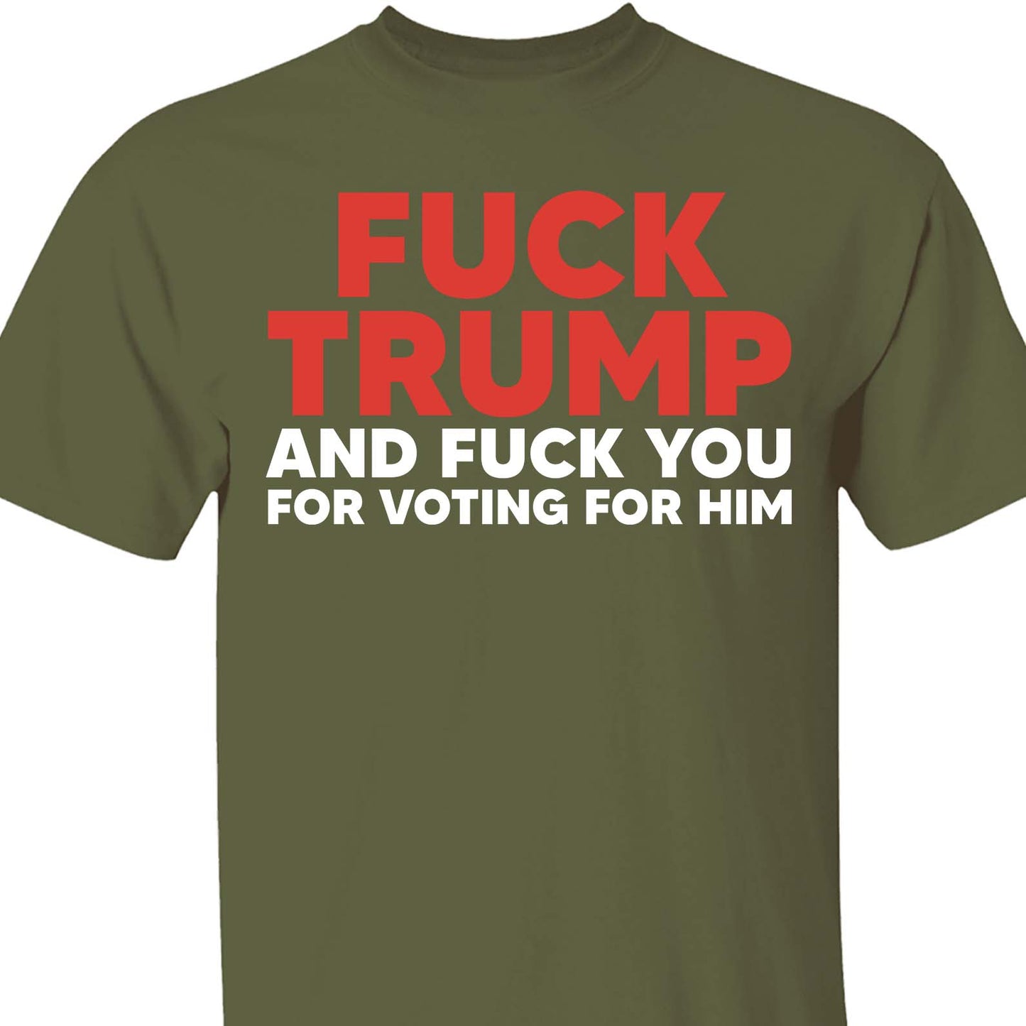 Funny Fuck Trump T-Shirt - 8647 Anti Trump Political Shirt, Anti-Republican Tee for Kamala Supporters Dark Shirt 682213