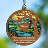 The Sky Looks Different When You Have Someone You Love Suncatcher Ornament, Custom Name Suncatchers, Gift For Family, Memorial Gift Ornament 682001