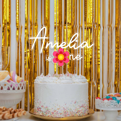 Custom Shape Acrylic Cake Topper | Personalized Gift For Family, Gift for Birthday, Gift for Anniversary 683828