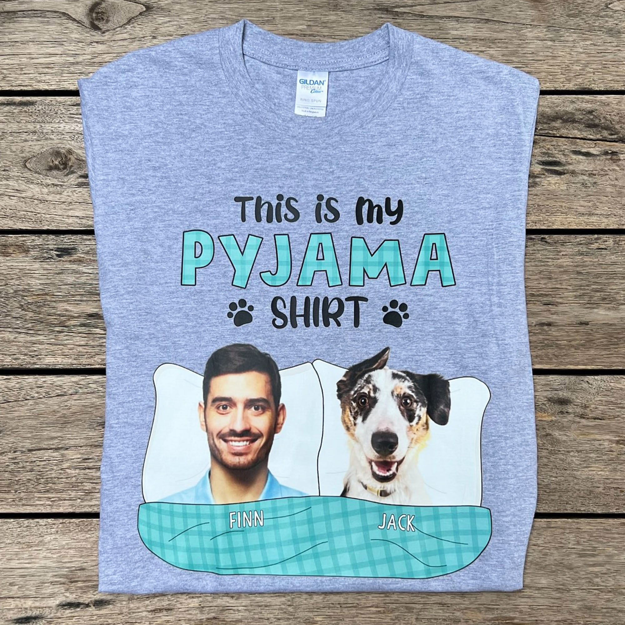 This Is My Pyjama Shirt Personalized Custom Photo Dog Cat Pet Shirt C522V1