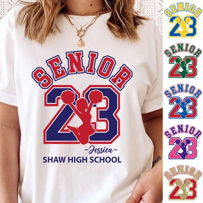 Senior 2023 Personalized Custom Graduation Shirt C631