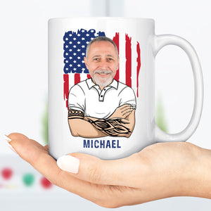 Legend Husband Daddy Grandpa Since Personalized Custom Photo Mug C605