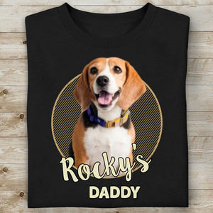 Personalized Dog Shirts For Humans Custom Photo Dog Cat Shirt Dark C466