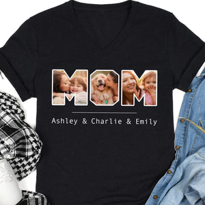 Personalized Custom Photo Dad Mom Shirt C668