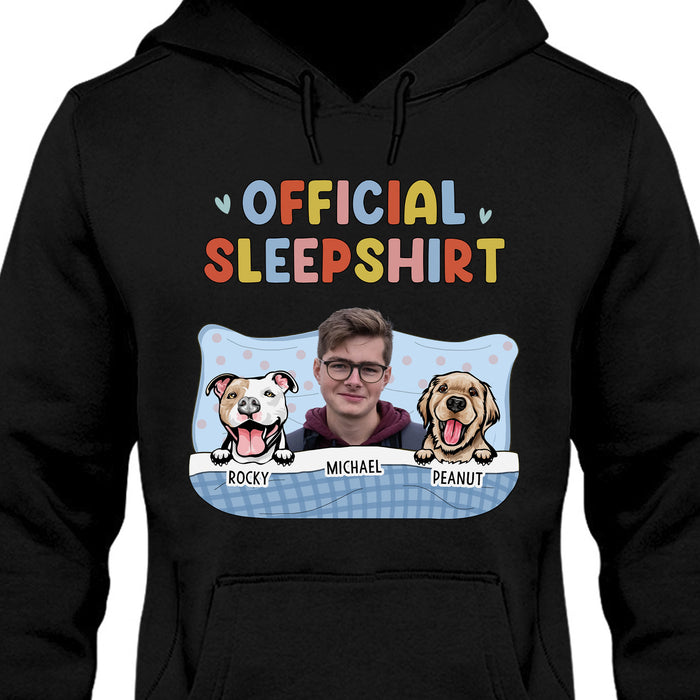 Official Sleepshirt Personalized Custom Photo Dog Shirt C554V1