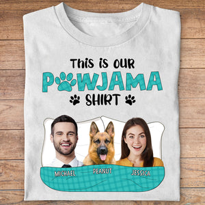 This Is My Pawjama Shirt Personalized Custom Photo Dog Shirt C653V2