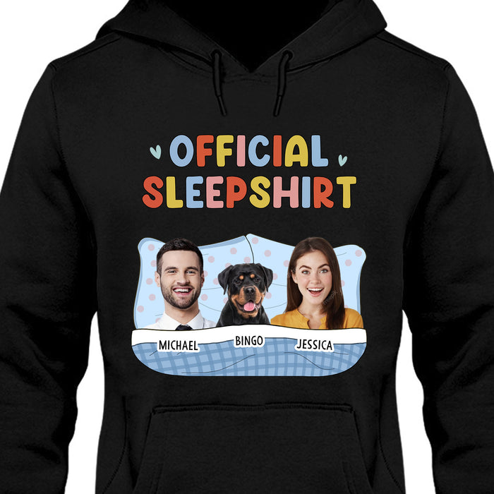Official Sleepshirt Personalized Custom Photo Dog Cat Shirt C554V2
