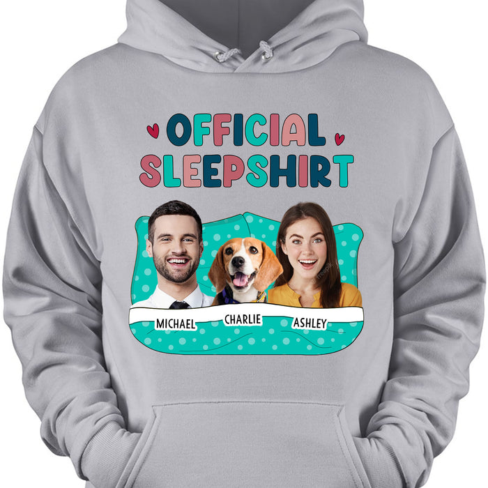 Official Sleepshirt Personalized Custom Photo Dog Cat Shirt C558V2