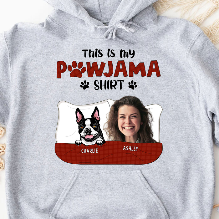 This Is My Pawjama Shirt Personalized Custom Photo Dog Shirt C653V1