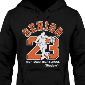 Basketball Senior 2024 Personalized Custom Graduation Shirt C633