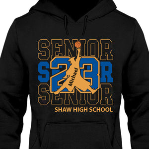 Basketball Senior 2023 Personalized Custom Graduation Shirt C643