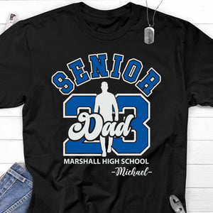 Senior Mom Senior Dad Personalized Custom Graduation 2024 Shirt C632