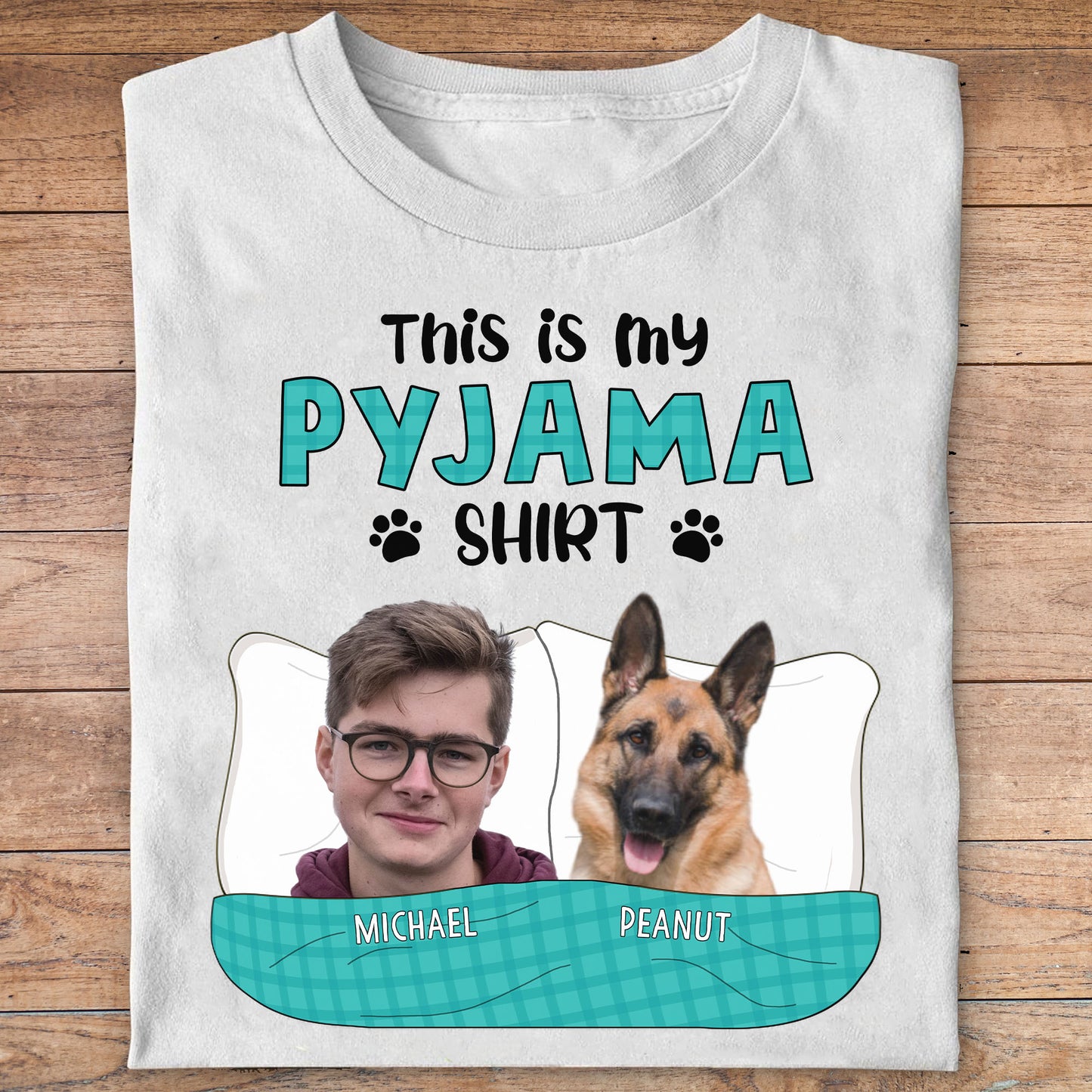 This Is My Pyjama Shirt Personalized Custom Photo Dog Cat Pet Shirt C522V1