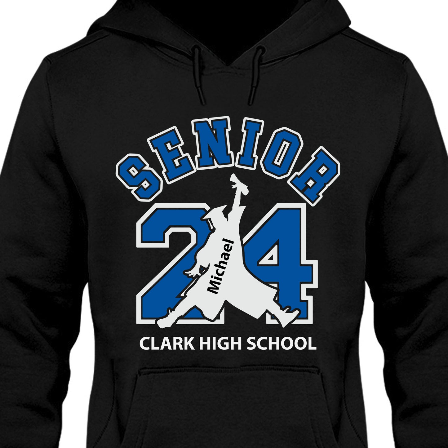 Senior 2024 Personalized Custom Graduation Shirt C630V2