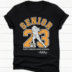 Soccer Senior 2024 Personalized Custom Graduation Shirt C633