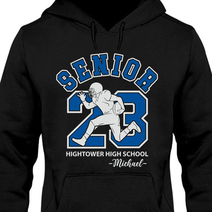 American Football Senior 2024 Personalized Custom Graduation Shirt C633