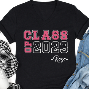 Class Of 2024 Personalized Custom Graduation Shirt T602