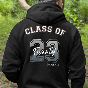 GeckoCustom Class Of 2023 Personalized Custom Backside Shirt C394