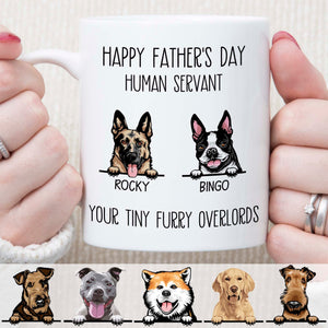 GeckoCustom Human Servant Personalized Custom Dog Mug C334 11oz